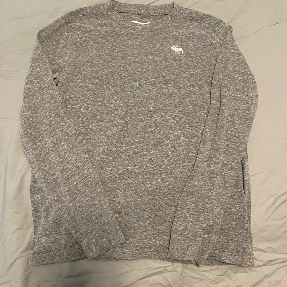 Abercrombie Kids Gray Long Sleeve Tee